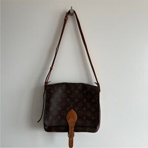 Louis Vuitton Brown Monogram Shoulder Bag